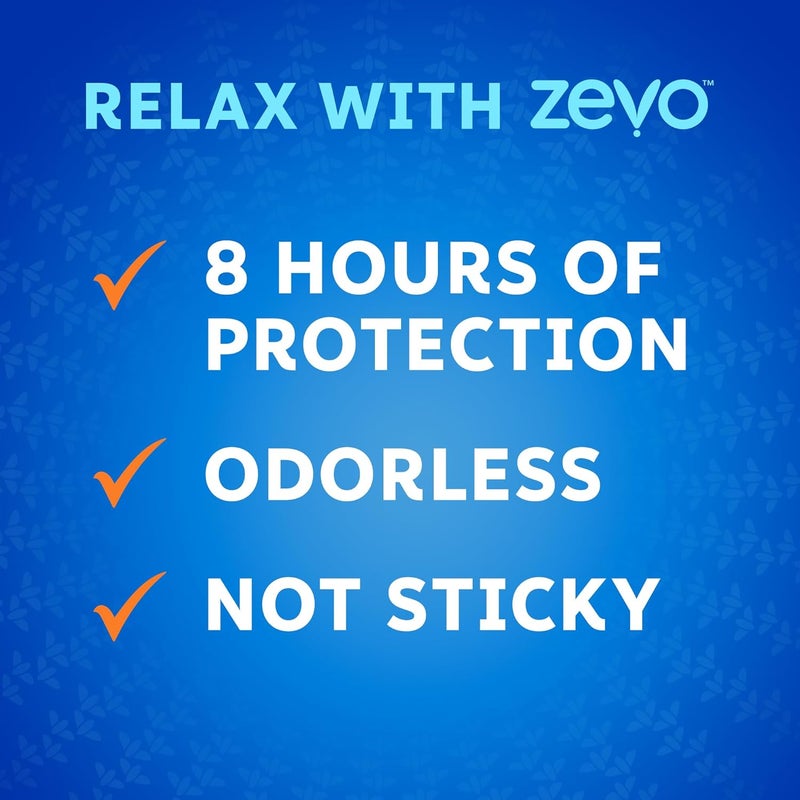 ZEVO On-Body Tick & Mosquito Repellent Spray - 8-Hour Insect & Bug Spray - Odorless, Non-Sticky Formula for The Whole Family (1 Pump Bottle & 2 Aerosol Bottles) - Image 3